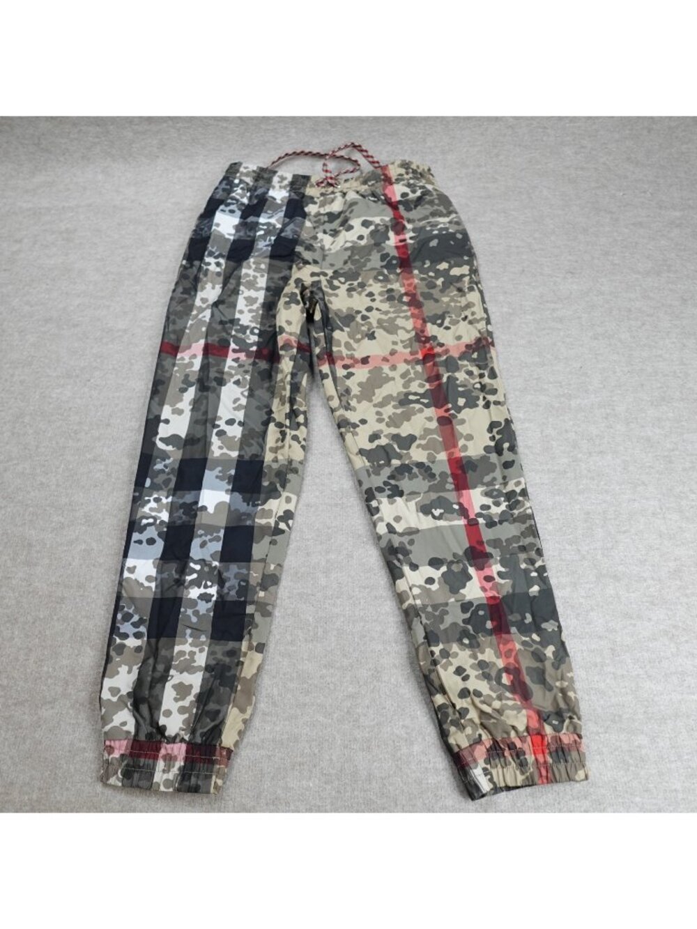 Burberry Mens Pants Medium Brown Nova Check Camo Tulio Joggers